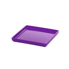 Prato Square Quadrado 13 5x13 5 Roxo Em Polipropileno Linha T