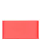 Prato Square Retangular 13 5x27 Coral Em Polipropileno Linha