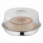 Prato Suporte Para Pudim, Flan, Manjar, Quindim Com Borda E T