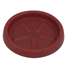 Prato Vermelho Redondo 20x3