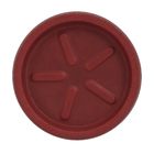 Prato Vermelho Redondo 20x3