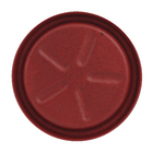 Prato Vermelho Redondo 20x3