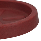 Prato Vermelho Redondo 20x3