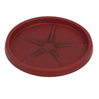 Prato Vermelho Redondo 32x3