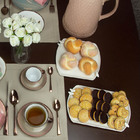 Prato Wolff Birds De Porcelana De Bolo Branco 31 X 19 X 3cm