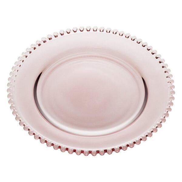 Prato Wolff Pearl De Cristal Roxo 27,5cm X 2,5cm