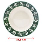 Pratos Fundo Sopa Donna Bosque Oxford Jogo Kit 8pçs 21,5cm