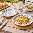 Pratos Fundo Sopa Donna Margaridas Oxford Jogo 8pçs 21,5cm