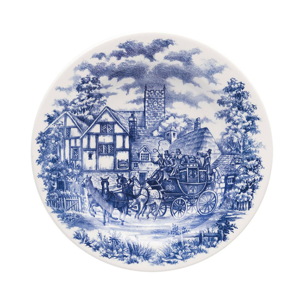 Pratos Fundos Com Estampa Cena Inglesa 21,5cm 6 Unidades - Bi