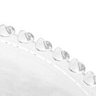 Pratos Para Sobremesa Em Cristal Coração 20cm 6 Peças - Lyor