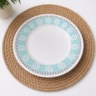 Pratos Raso Fundo Oxford Donna Bosque Jogo 12 Pessoas 24pçs