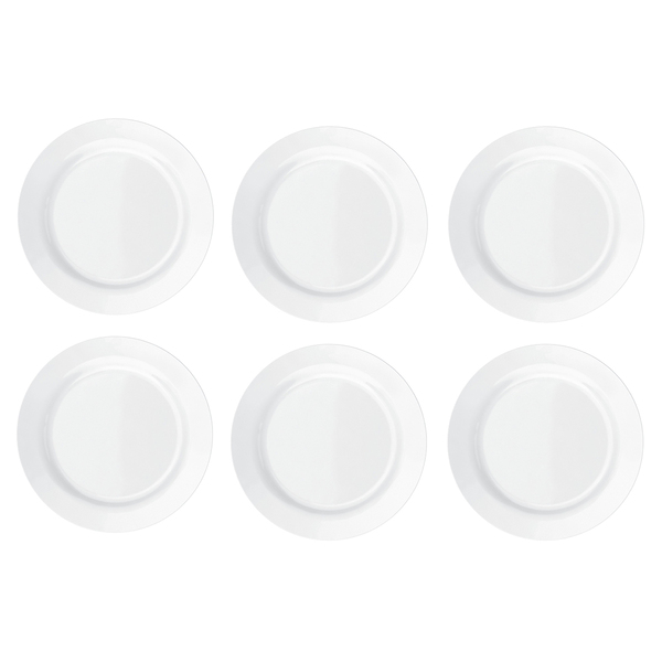 Pratos Rasos Duralex Opaline Menu 24cm 12 Unidades - Nadir 57