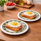 Pratos Sobremesa Lanche Donna Bosque Oxford Jogo 10pçs 18cm