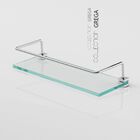 Pratreleira Suporte Shampoo Com Proteção Troia Fenda Kit 2 Pe