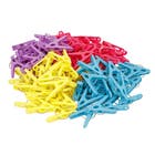 Pregador de Roupas Multicolorido 100 Unidades Oba Sanremo