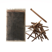 Prego Cobre 19x36 Sem Cabeça P/ Deck Pergolado Sauna Barco (s