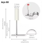 Prego Grampo Tubo 32mm Meia Lua Aço 60 Pistola Finca Kit 100