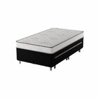 Premier Cama Box Unibox Com Cama Aux 1,08x1,98x0,63 Preto/cin