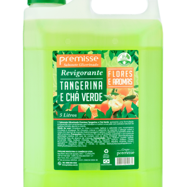 Premisse Sabonete Liquido Glicerinado - Tangerina E Chá-verde