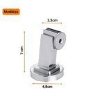 Prendedor Fixador Batedor Porta Magnetico Cromado União Mundi
