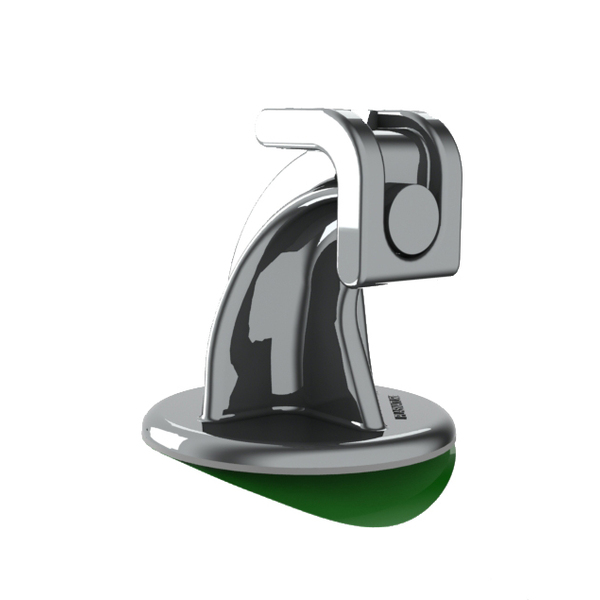 Prendedor Fixador e Trava Porta Magnético Autoadesivo Cromado