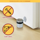 Prendedor Magnético Para Porta Fixação Sem Furos ( Três Acaba