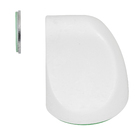 Prendedor para Porta Magnético Adesivo ABS Branco 1 peça