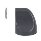 Prendedor para Porta Magnético Adesivo ABS Cinza 1 peça