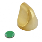 Prendedor para Porta Magnético Adesivo ABS Dourado 1 peça