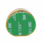 Prendedor para Porta Magnético Adesivo ABS Dourado 1 peça