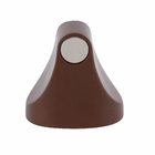 Prendedor para Porta Magnético Adesivo ABS Marrom Escuro 1 peça