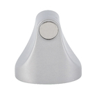 Prendedor para Porta Magnético Adesivo ABS Prata 1 peça