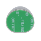 Prendedor para Porta Magnético Adesivo ABS Prata 1 peça