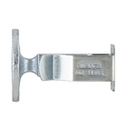 Prendedor para Porta Parafusar Aço Prata 1 peça