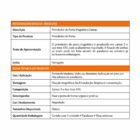 Prendedor Porta Magnético Adesivo Silvana - Niquelado