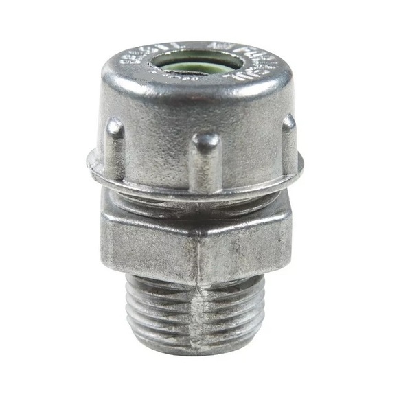 Prensa Cabo Alumínio 1/2" Bucha Verde