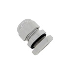 Prensa Cabo Nylon Curto PG9 Cinza 10 peças