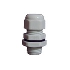 Prensa Cabo Nylon Pg9 Cinza Claro Longo 10 Peças