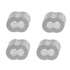 Prensa Cabos 3/32" 4 peças Carbografite