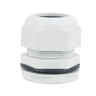 Prensa Cabos Rosca Aletado Cinza BSP-01 Steck