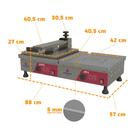 Prensa Chapa Conjugada Profissional Elétrica Alumínio Lanche