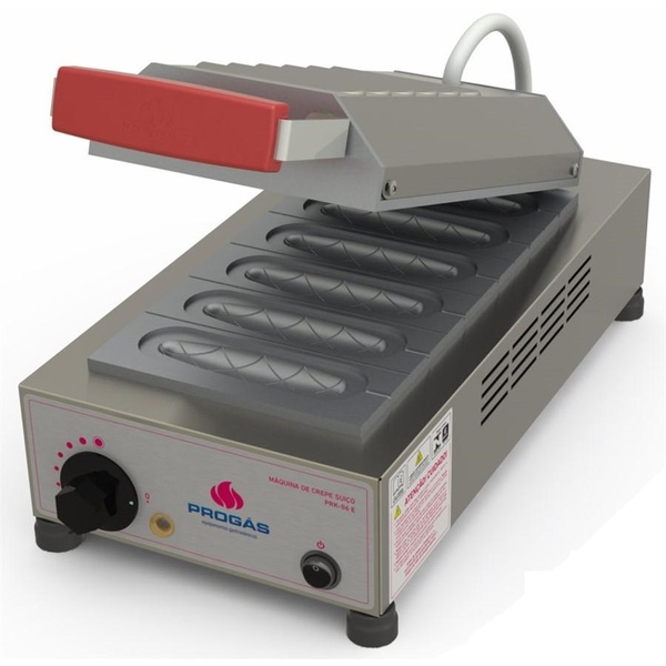 Prensa Elétrica Crepes Suíço 6 Cavidades Prk-06e Progás