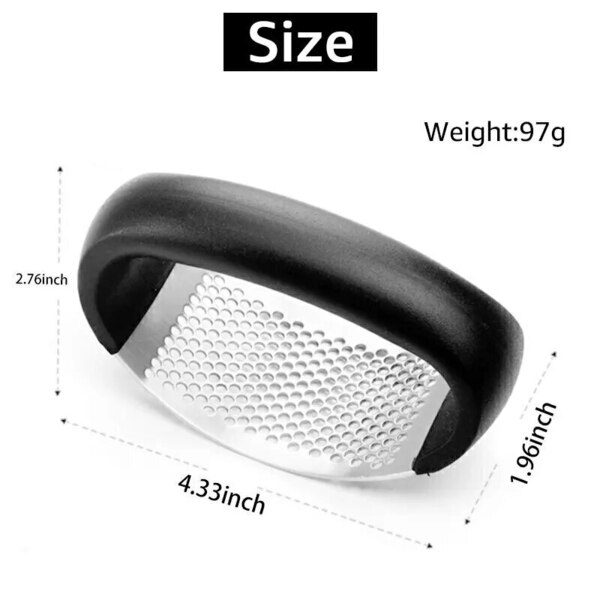 Prensa Manual Myvit De Alho 1 Peça Para Uso Doméstico De Aço