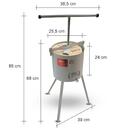 Prensa Torresmo Manual Em Aço Carbono Pintura Epóxi 56 - Malta