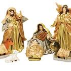 Presépio De Natal Completo Decorativo Resina 11 Peças