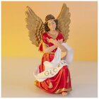 Presépio De Natal Natalino 14 Peças Em Borracha 23cm