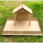 Presépio E Estábulo Natal Natalino 50x65cm