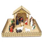 Presépio E Estábulo Natal Natalino 50x65cm