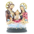 Presépio Estátua Em Resina Sagrada Família Jesus 30cm