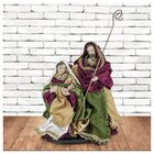 Presépio Estátua Sagrada Família Jesus 25cm